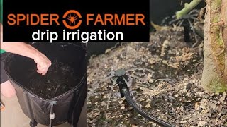 Spider Farmer Auto Drip Irrigation Setup