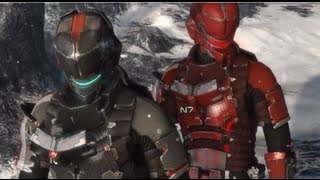 Dead Space 3- M Effect N7 Armor Trailer