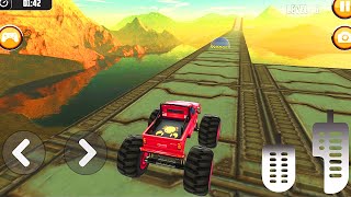 Ultimate Monster Truck 3D Stunt Racing Simulator - Android Gameplay #2 screenshot 2