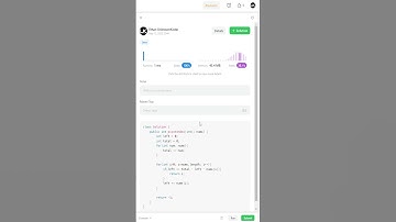 LeetCode Problem 724. Find Pivot Index Short