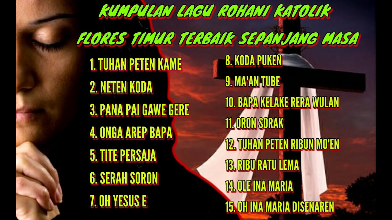 LAGU ROHANI FLORES TIMUR || Kumpulan lagu Rohani PASKAH terbaik sepanjang masa bahasa LAMAHOLOT 🙏❤🙏