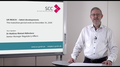 Video Guidance on UK REACH