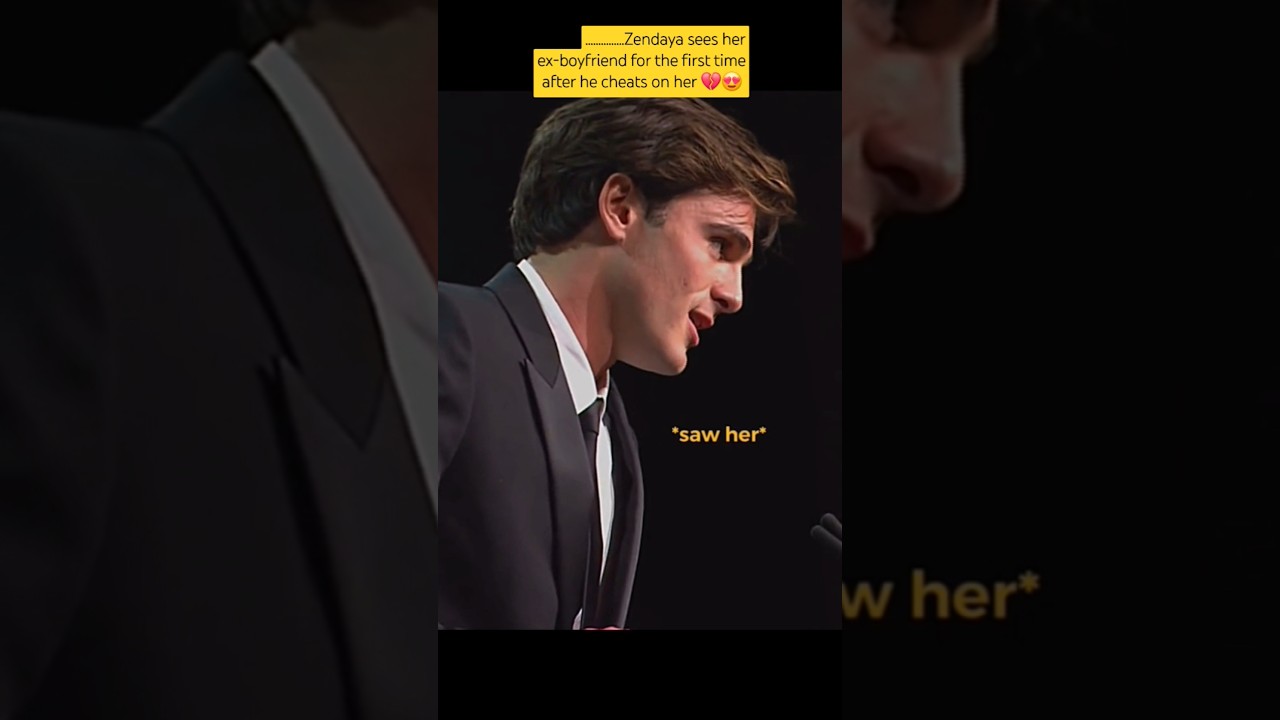 Zendaya's reaction 😍 