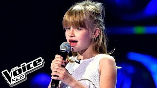 Video thumbnail of "Gabrysia Piotrowska – „Kołysanka dla okruszka” – Przesłuchania w ciemno – The Voice Kids Poland"