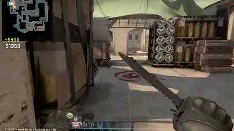 {CS:GO Mirage} Pistol Round 1v5 Ace