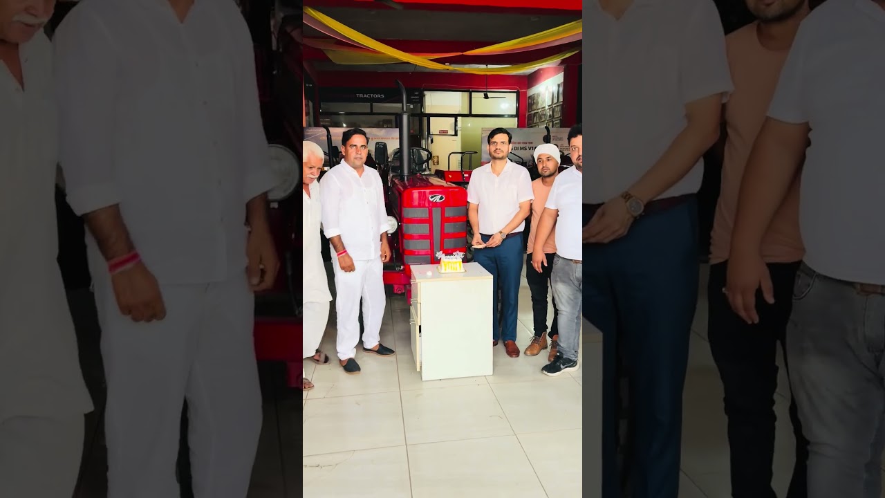 Mr Aman Malik Zonal Head M&M LTD Happy Birthday 🎂 आठ डिलीवरी 