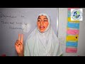 Iqra Yousuf, a class 7th student of NIPS Zainpora delivers a presentation on the topic--
