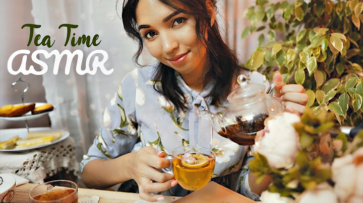 ASMR Francais 🌿 L'heure du thé avec toi • (Préparation du Afternoon Tea, Tapping, Jardin)