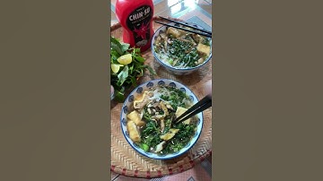 Đặc sản bún cá rô đồng Hưng yên