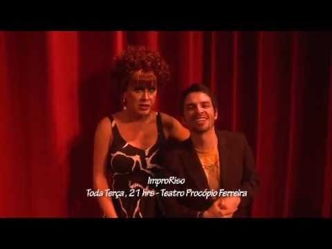 Bruno Motta - ImproRiso no Teatro Procópio Ferreira - Chamada de 30s com Nany People e convidados!