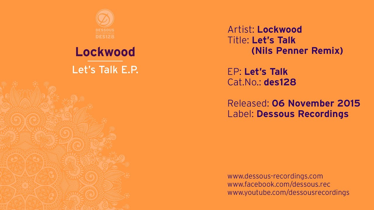Sleduj Let’s Talk (Nils Penner Remix) na YouTube Sleduj Let’s Talk (Nils Penner Remix) na YouTube
