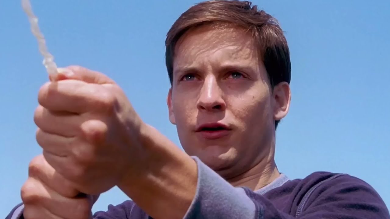 aasman ko chukar dekha spider man version