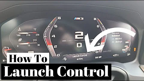 How to Use Launch Control in the BMW G80 M3