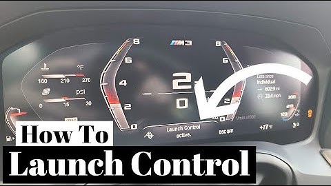 How to Use Launch Control in the BMW G80 M3
