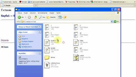 Txt Tabanlı Site Üzerinde Php Pratikleri