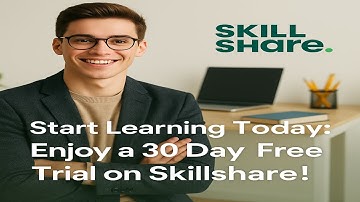 Unlock your creativity today with Skillshare’s 30-day free trial