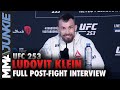 After KO, Ludovit Klein proud to be first Slovak UFC winner | UFC 253 post-fight interview