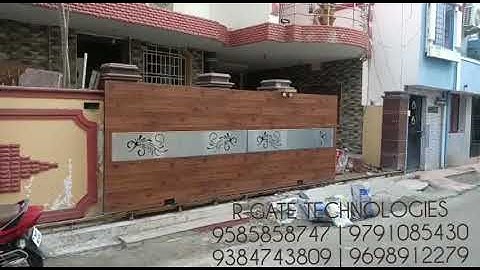 Automatic Gate Manufacturer in Chennai  | Sliding Gate | Remote Control Gate | R Gate Technologies®