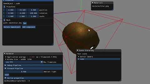 Vulkan custom game engine