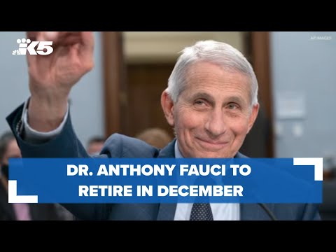 Dr. Fauci to retire in December