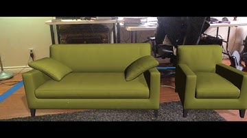 AR Kit 2 - Rotate & Scale Sofa