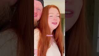 Holding up my pregnant wife’s belly 🥰❤️  #funny #happy #couple #love #pregnant