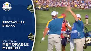 Superb Sepp Straka Chip-In | 2023 Ryder Cup