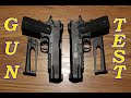 GUN TEST - ДАБЛ КИМБЕР - (SAS M1911 TAC / KWC KMB-77AHN / KIMBER WARRIOR)