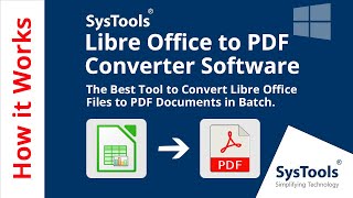 Convert LibreOffice to PDF Format | Bulk Export LibreOffice to PDF | LibreOffice to PDF Converter