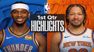 Oklahoma City Thunder vs New York Knicks 1st Qtr Highlights | Mar 29, 2026 | NBA Today