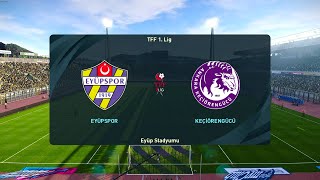 Eyüpspor - Keçiörengücü 3-1 Tff 1. Lig 7. Hafta 2021-2022 Sezonu