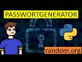 Ein effektiver (echt zufälliger) Passwortgenerator in Python | #Cybersicherheit