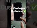 vivo t 4pro finger customize