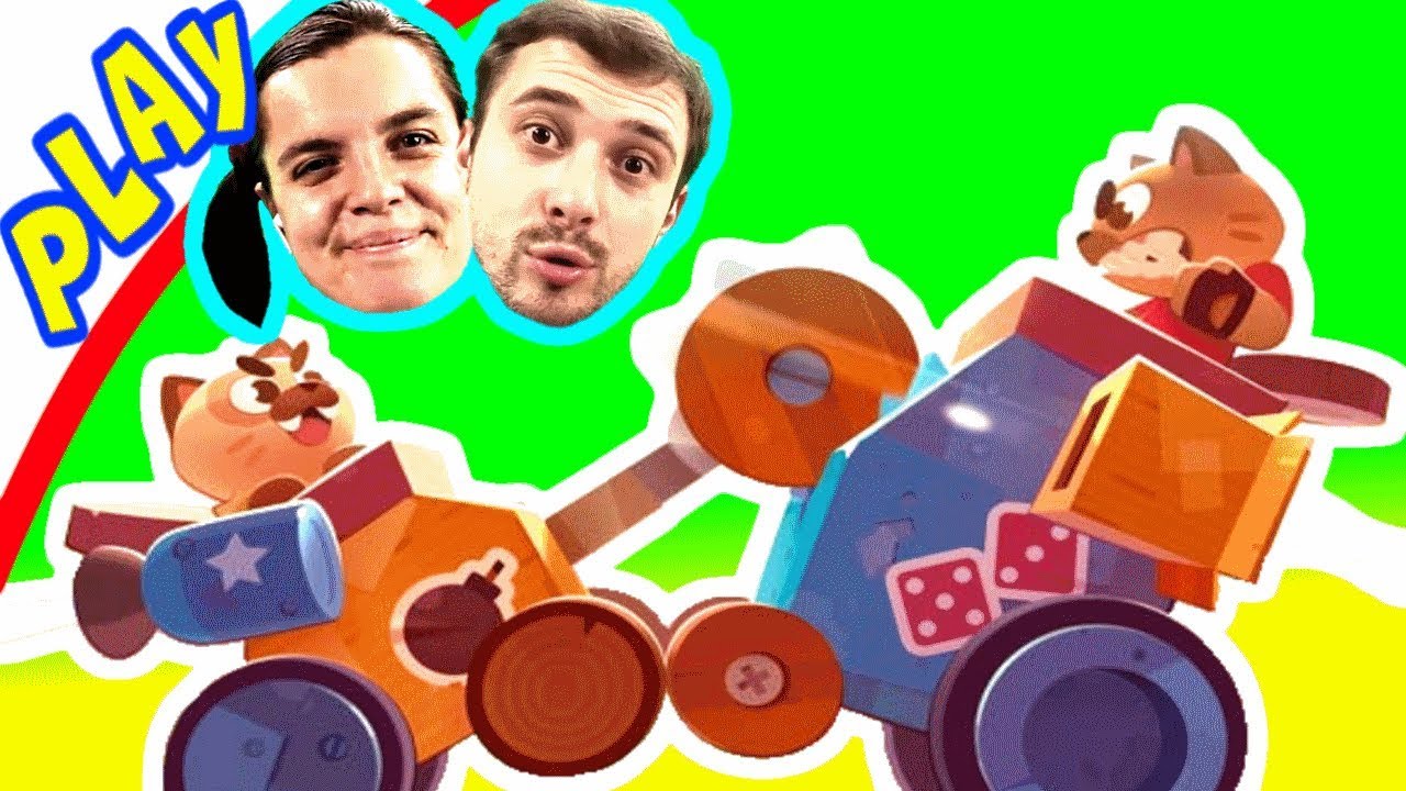 БолтушкА и ПРоХоДиМеЦ Строят УДИВИТЕЛЬНЫЕ МАШИНКИ для КОТА! 