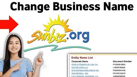 How To Change Business Name On Sunbiz 2025