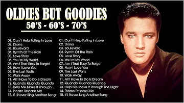 Elvis Presley, Paul Anka, Andy Williams, Engelbert - Best Songs Of Oldies But Goodies 50s 60s 70s