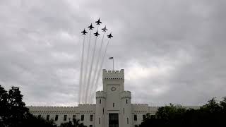 Blue Angels Flyover Padgett-Thomas Barracks