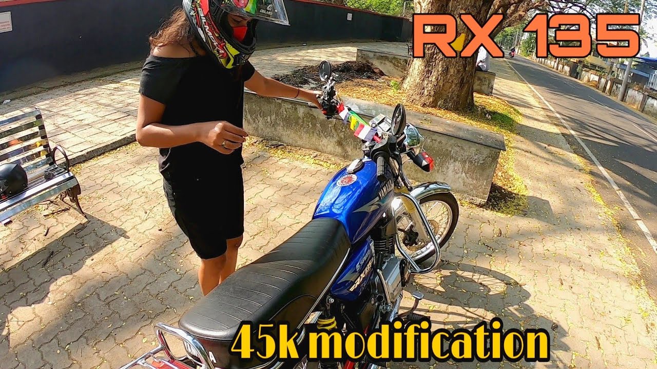 RX 135 modification || the big ride 2021 the legend RX - YouTube