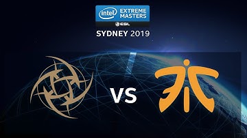 CS:GO - NiP vs fnatic - Cache - IEM Sydney 2019