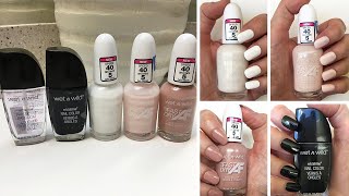 List of 5 wet n wild nail polish