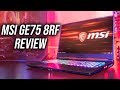 MSI GE75 8RF-012XES Raider youtube review thumbnail