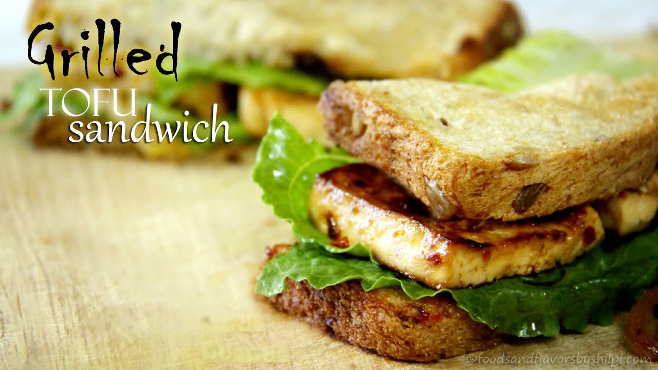 Veg Tofu Sandwich Recipe | Veg Sandwich Recipe - Tofu Recipes - Indian Breakfast Recipes By Shilpi | Foods and Flavors