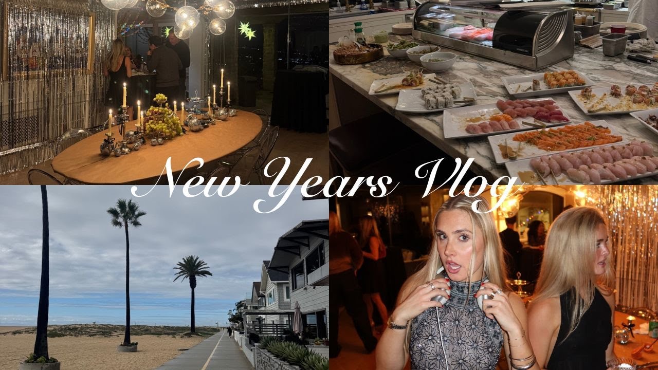 New Years 2026 Vlog: Cousin NYE Sushi Party, Locking In, & New Years Brunch