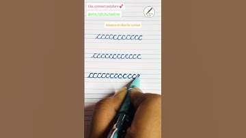 How to improve cursive handwriting #cursivehandwriting #cursive #cursivewriting #cursiveletters #art
