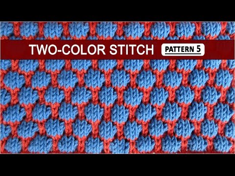 Download Two colour Stitch Pattern #5 - Bubble Wrap - YouTube