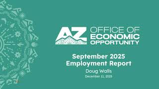 Arizona Employment Report - September 2025