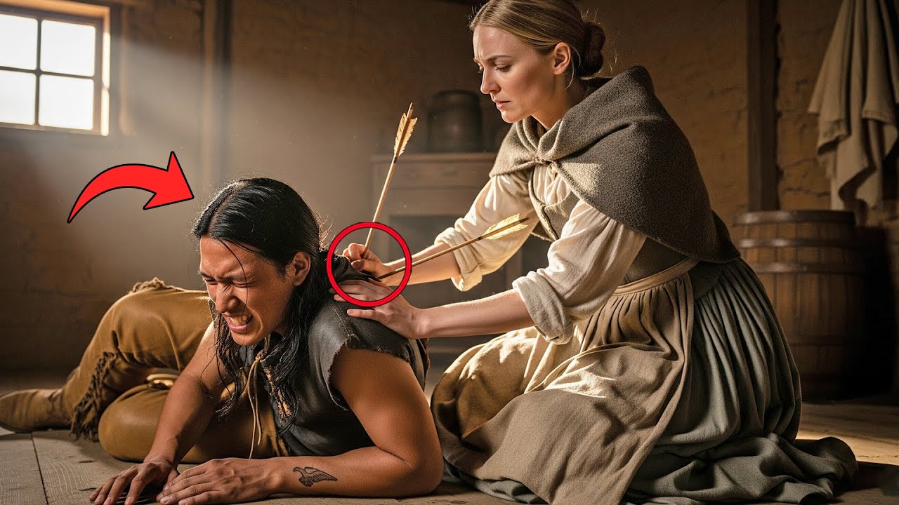 She Found a Lakota Warrior with Arrow in His Back—Dawn Came With War Paint at Her Door