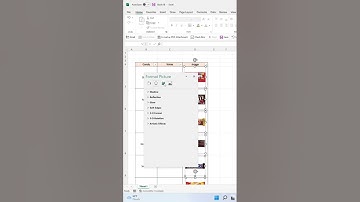 How to filter cells containing images. 👻 #shorts #excel