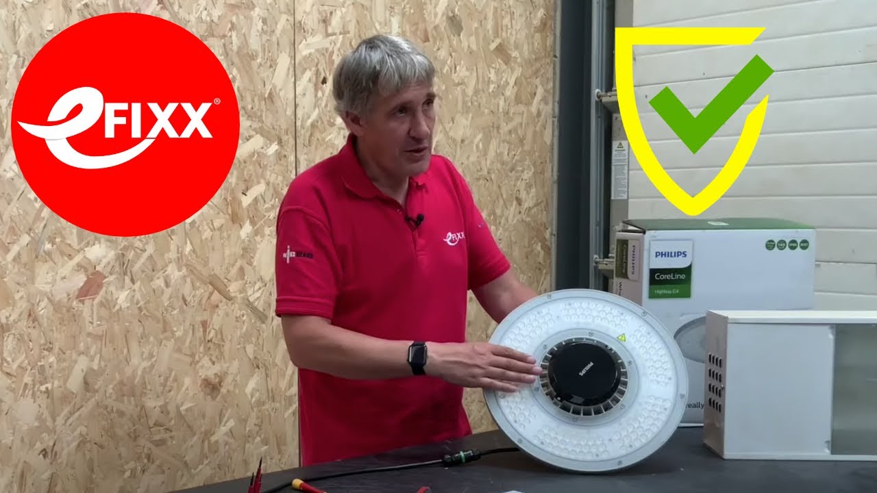 Philips CoreLine LED Highbay GEN4 - cost effective replacement for HID lighting.