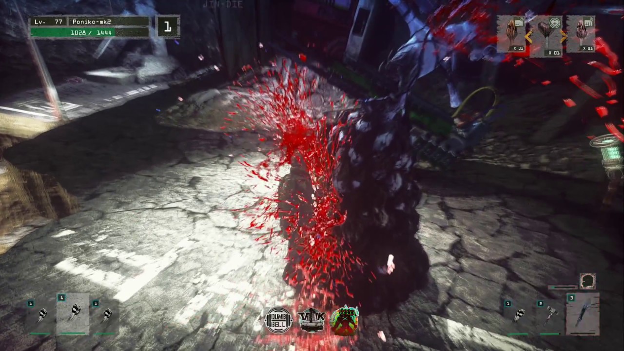 Let It Die プレイ日記 番外編 パンイチ女 直噴射fest を駆けるの巻